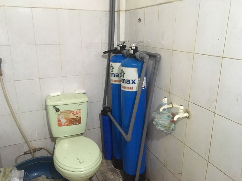 Bộ lọc nước ECO-02C lắp đặt tại Mê Linh