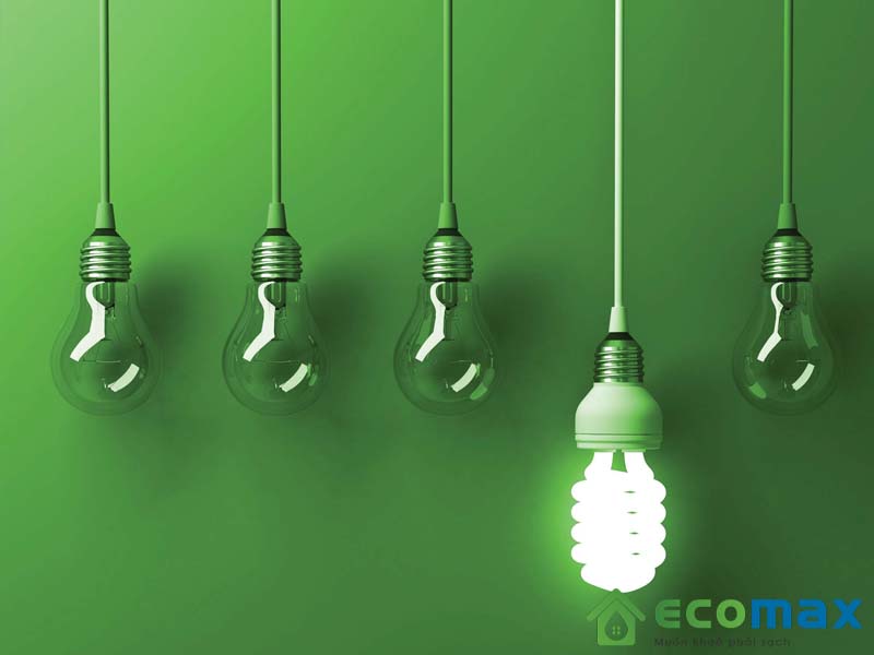 Chọn đèn tiết kiệm điện là một trong các phương pháp tiết kiệm điện rất hiệu quả