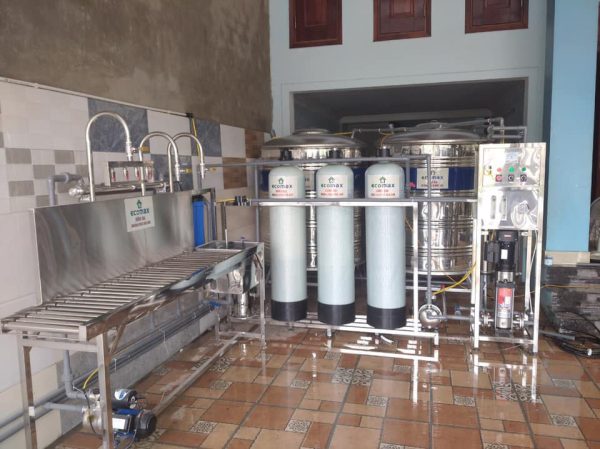 Dây chuyền lọc nước 500 lít Quảng Bình giá rẻ