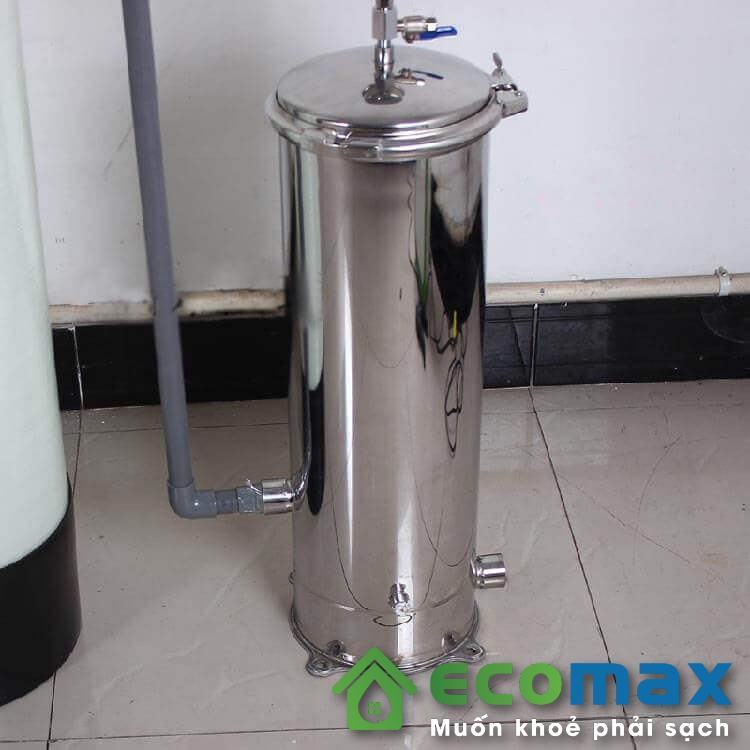 Phin lọc nước Inox 5 lõi 20 inch công suất 5m3/giờ 8 Phin lọc nước 5 lõi 20inch Ecomax