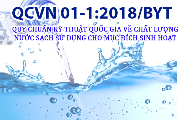 Quy chuẩn nước sinh hoạt ăn uống QCVN 01-1:2018/BYT