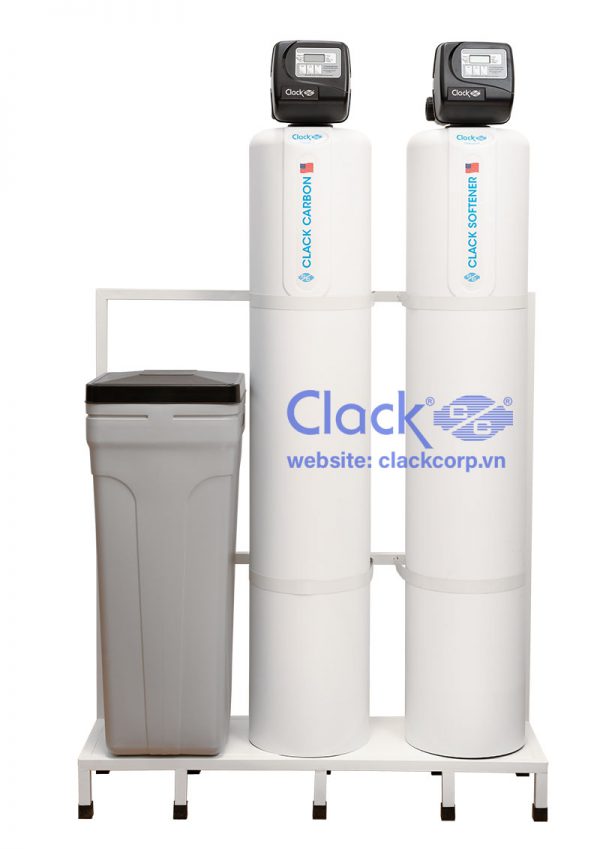 bộ lọc nước đầu nguồn lọc tổng sinh hoạt clack ws02 white