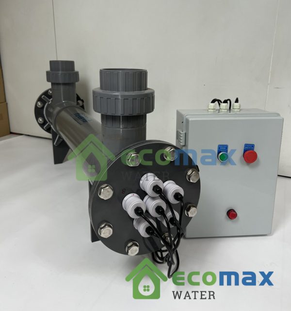 Đèn uv khử trùng nước mặn công suất 60m3-h ecomax