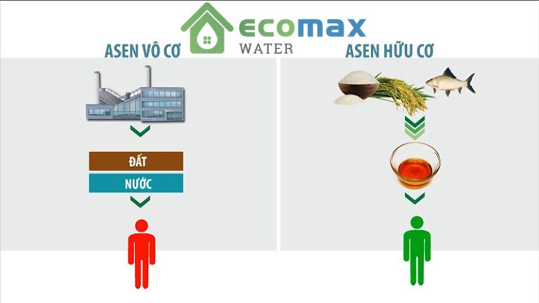 Asen vô cơ được tìm thấy trong nước và đất đá có khả năng gây ung thư