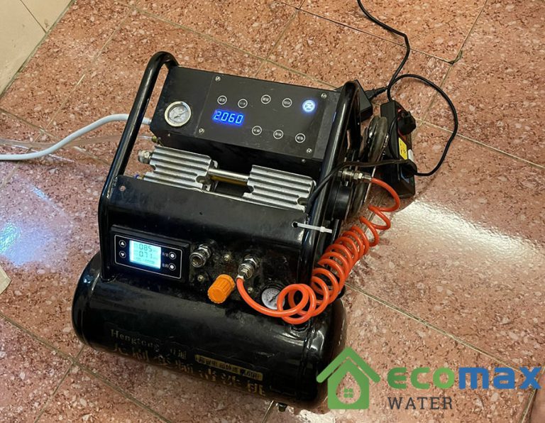 Máy vệ sinh đường ống được ứng dụng công nghệ điện khí thủy động