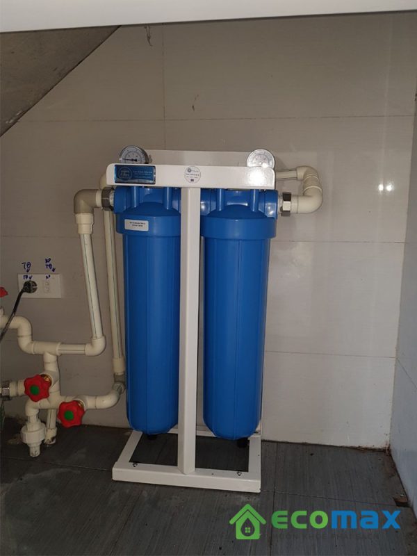 Bộ lọc nước đầu nguồn 2 cấp lọc chính hãng
