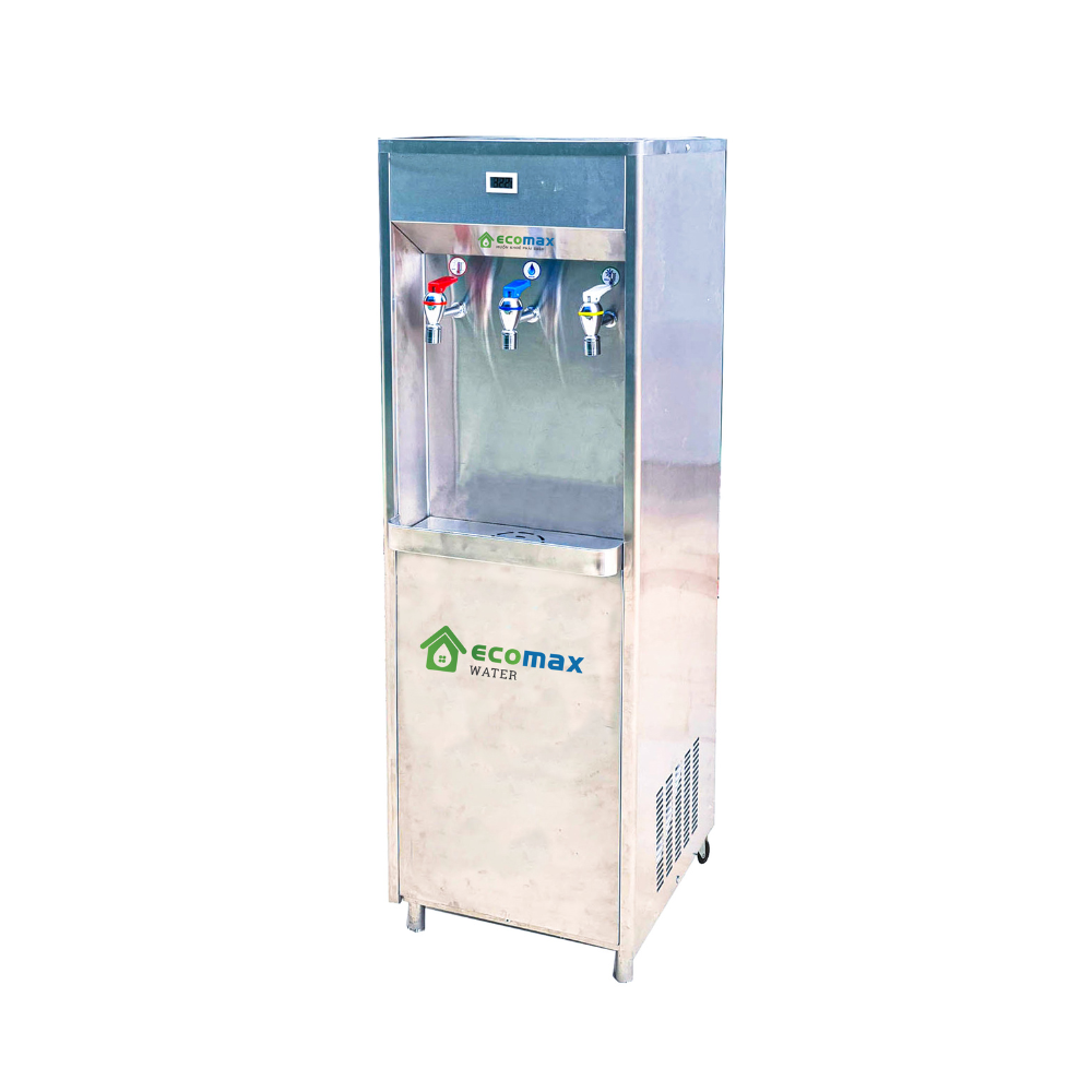 Máy lọc nước RO công nghiệp nóng lạnh Ecomax chuẩn chất lượng