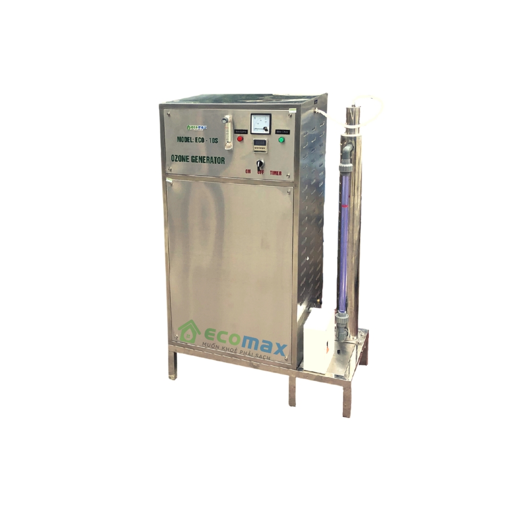 Máy Tạo Ozone Công Nghiệp Eco-10S Ecomax Công suất 10g/h tinh khiết 2 Máy tạo ozone công nghiệp Eco-10S Ecomax