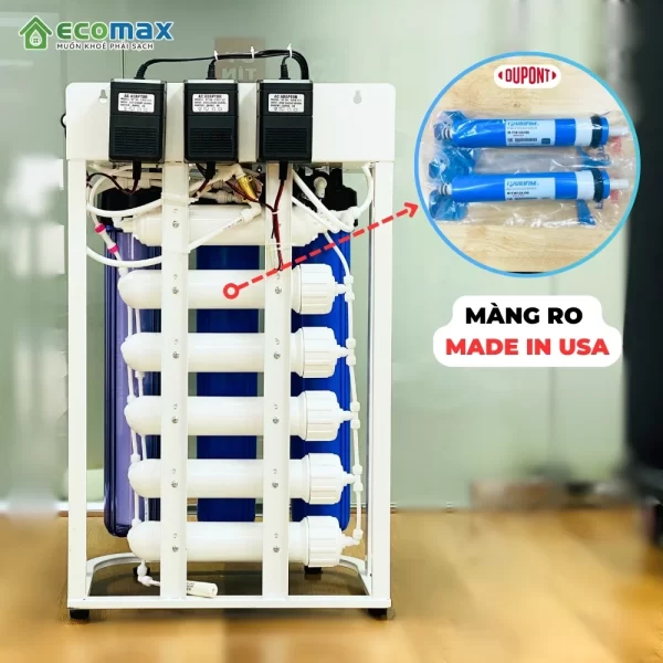 Lõi màng RO của Máy lọc nước RO công nghiệp 100 Lít/h ECO-R100V