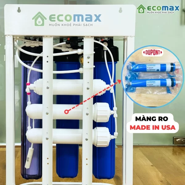 Lõi màng RO của Máy lọc nước RO công nghiệp 30 Lít/h ECO-R30V