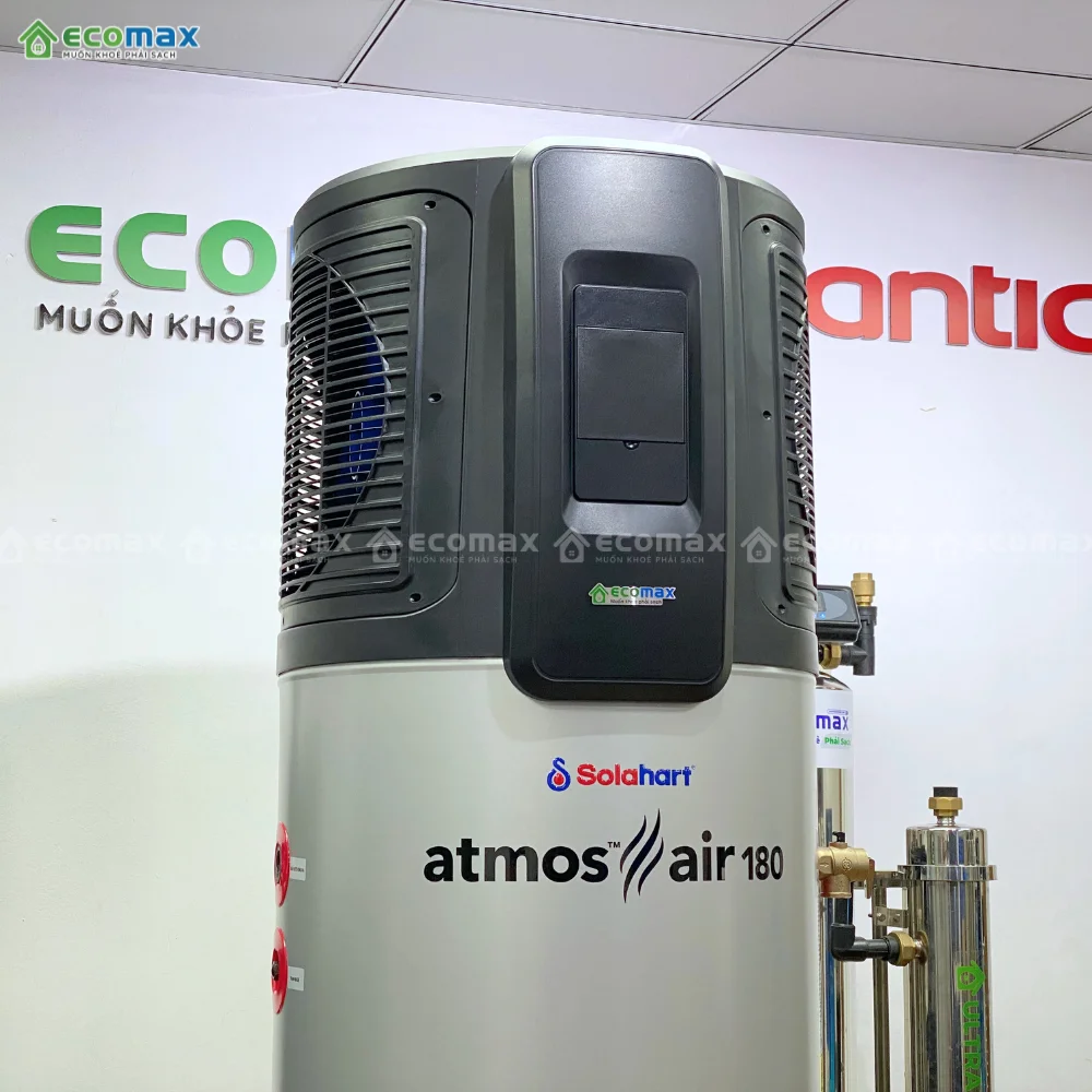 Máy bơm nhiệt Heat Pump Solahart 180 Lít Atmos Air 14 Máy nước nóng trung tâm Solahart Atmos Air 180 Lít 3