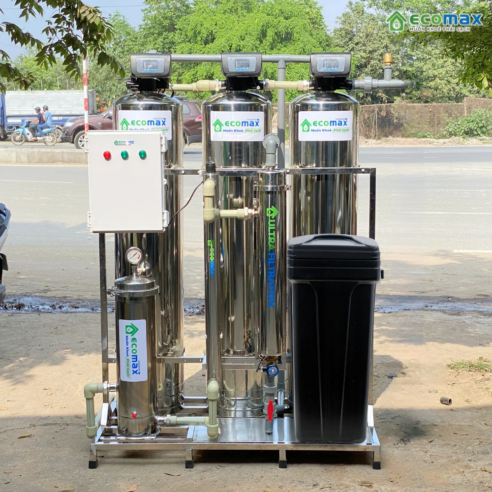 Máy lọc nước đầu nguồn tổng sinh hoạt ECO-05 Ultra 1254 công suất 3m3/h 12 Hệ thống lọc tổng sinh hoạt ECO-05 Ultra công suất lớn 6 cấp lọc toàn diện