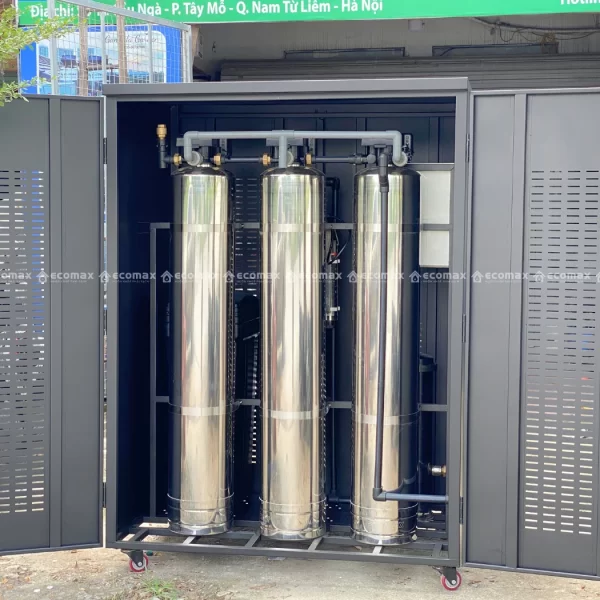 Mặt sau của Lọc tổng biệt thự ECO-05 Ultra Vỏ Tủ cao cấp