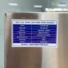 Thông số kỹ thuật Máy lọc nước ion kiềm công nghiệp công suất 750 Lít/h