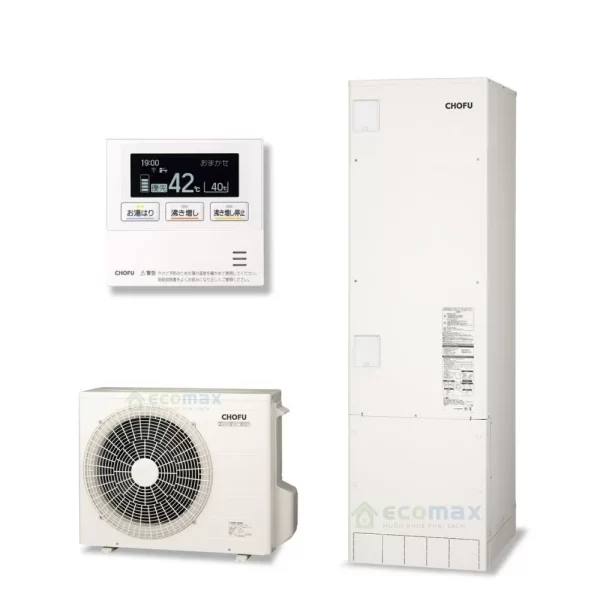 Máy nước nóng trung tâm Chofu 370 Lít Heat Pump