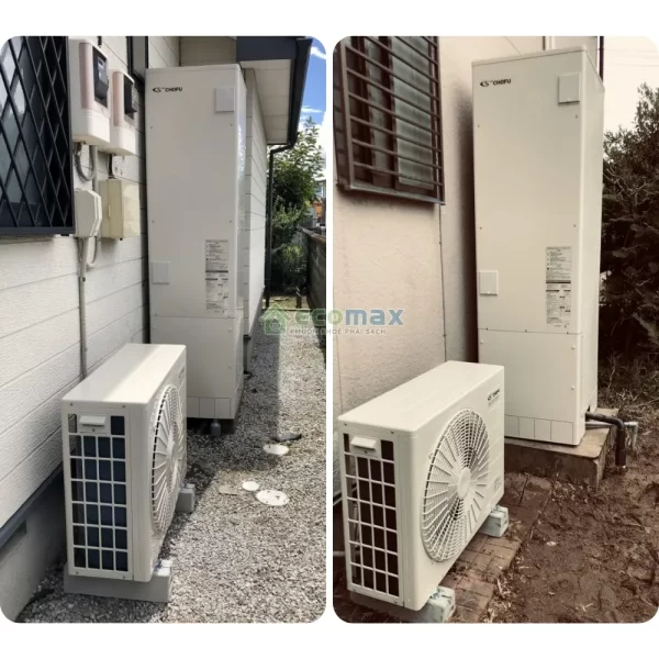 Công trình lắp đặt Máy nước nóng trung tâm Chofu 460 Lít