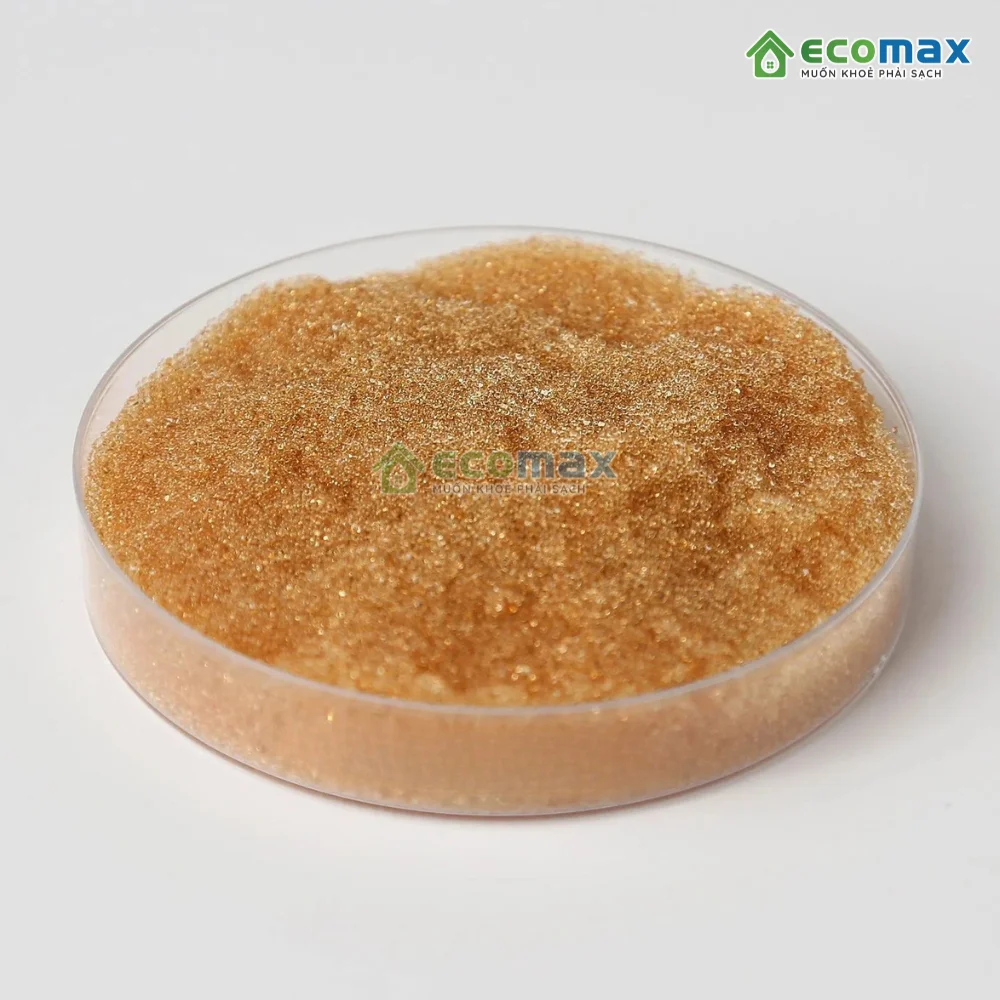 Hạt Nhựa Trao Đổi Cation CG8 (ResinTech USA) - Giải Pháp Làm Mềm Nước Cứng 2 Hạt nhựa trao đổi Cation CG8 ResinTech USA Ecomax