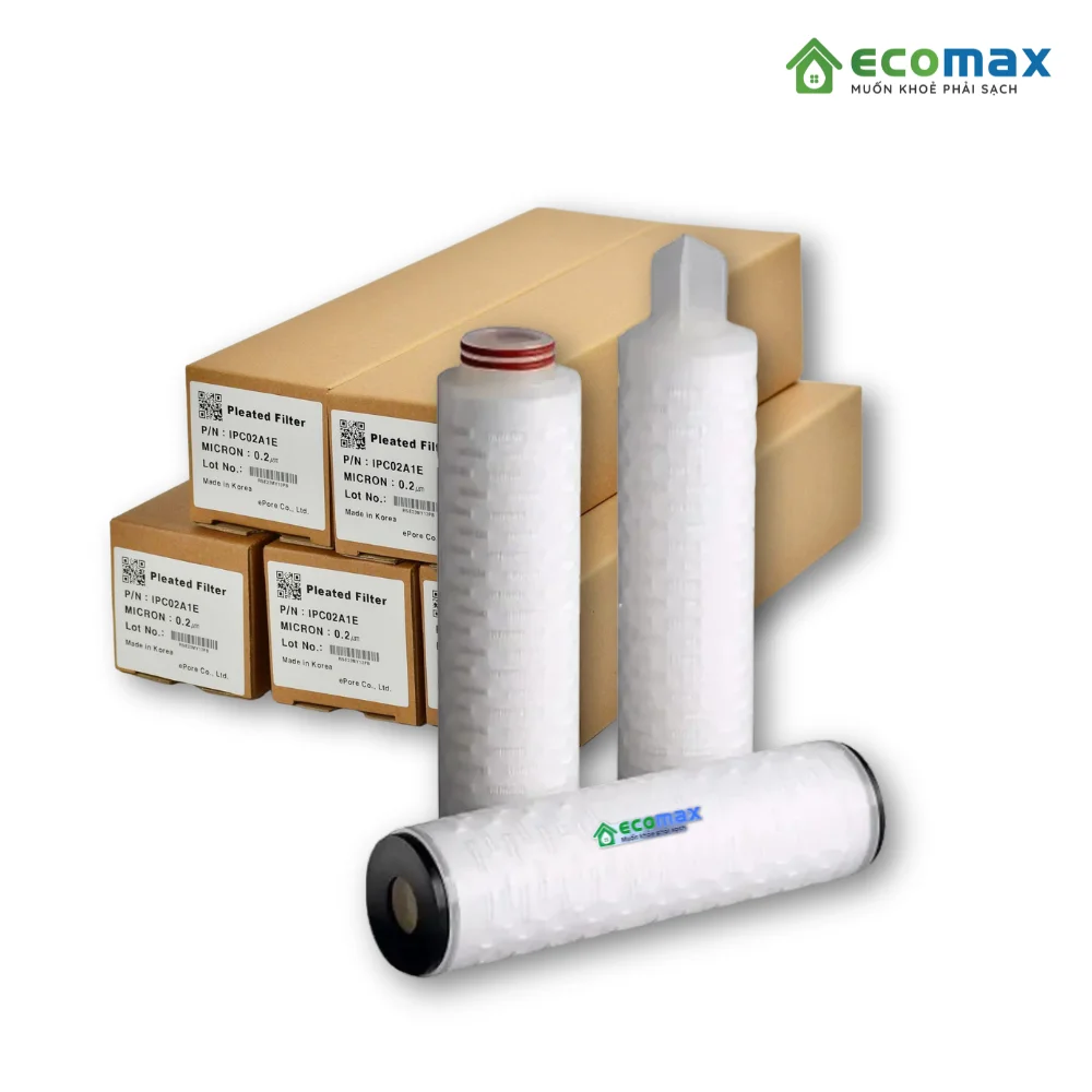 Lõi lọc xác khuẩn 10 inch dùng trong lọc nước, y tế, hoá mỹ phẩm 7 Ưu điểm lõi lọc xác khuẩn 10 inch