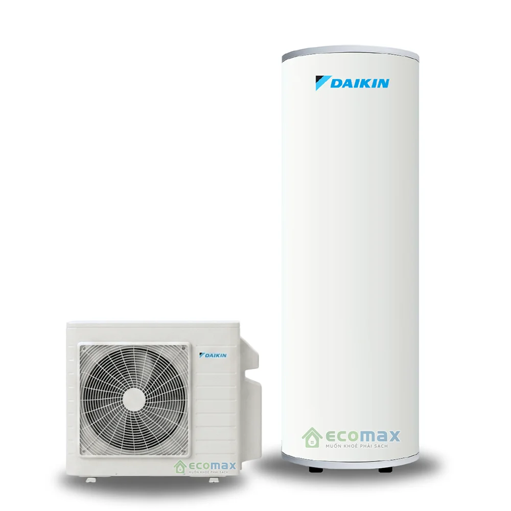 Máy nước nóng trung tâm Heat Pump Daikin 315 Lít RQWX60ZV1A Chính Hãng và Bảo Hành Lâu Dài 12 Máy nước nóng trung tâm Heat Pump Daikin 315 Lít RQWX60ZV1A